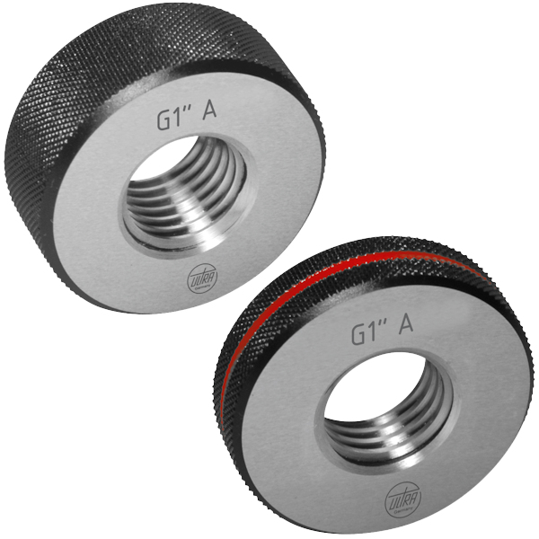 Thread ring gauge GO or NO-GO A G 1/4'' U1234103
