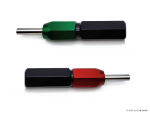 Aluminium hexagon handles colored, for pin gauges Ø 10,311 mm - 12,950 mm