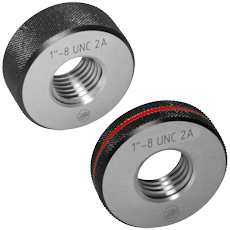 Thread ring gauge GO or NO-GO 2A 3/8''-16 UNC