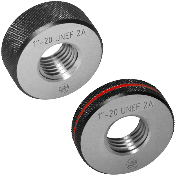 Thread ring gauge GO or NO-GO 2A 1 5/8''-18 UNEF U1264324