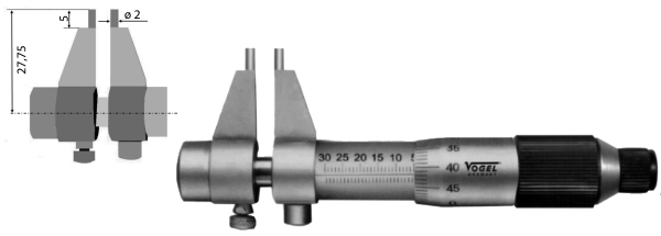 Internal micrometer 5 - 30 mm V231611
