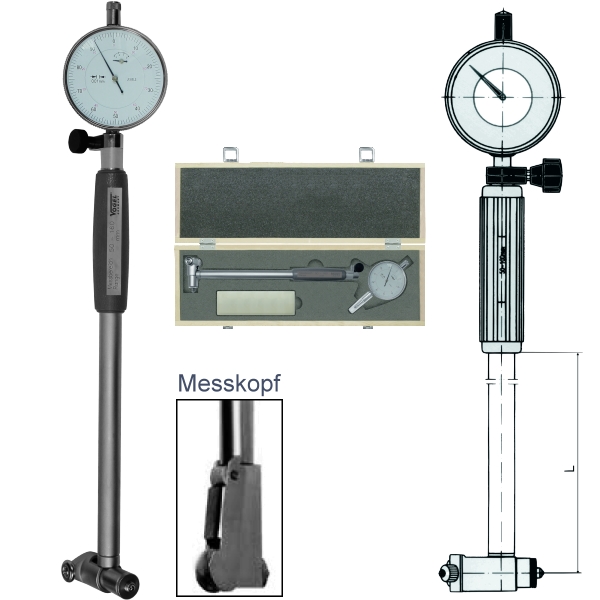 Bore Gauge - Set, with dial indicator 18 - 35 mm V237003