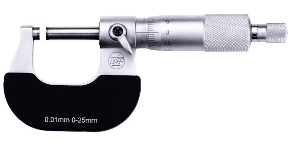 External micrometer DIN 863 0 - 25 mm U5004101