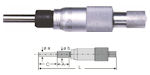 Micrometer head 0 - 13 mm
