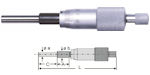 Micrometer head 0 - 25 mm
