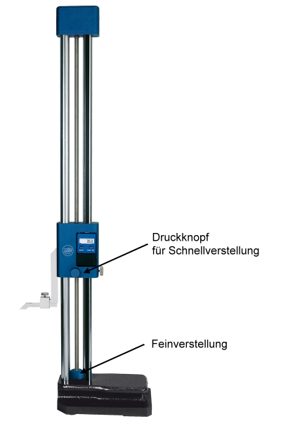Digital height and marking gauge, double columns 0 - 1000 mm U1808103