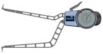 Internal Dial Caliper Gauge, mechanical 100,0 mm - 150,0 mm