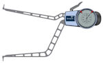 Internal Dial Caliper Gauge, mechanical 130,0 mm - 180,0 mm