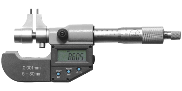 Digital internal micrometer with measuring jaws 5 - 30 mm U5000601