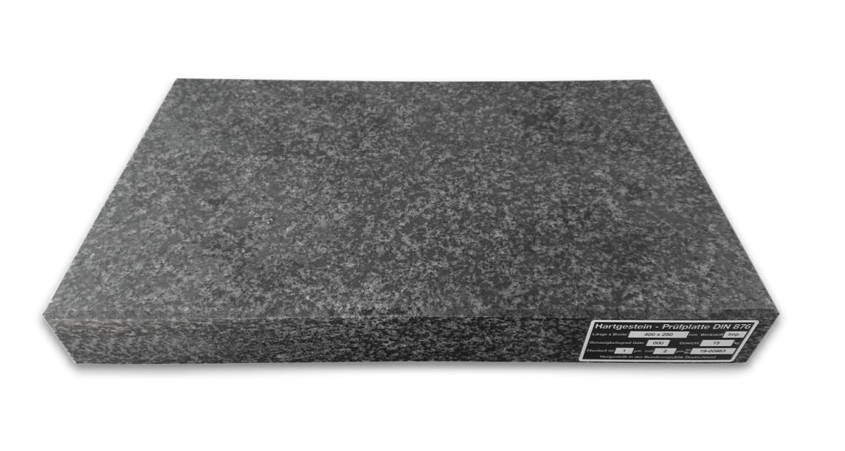 Granit measuring plates DIN 876/000 400mm x 250mm x 50mm U1500102