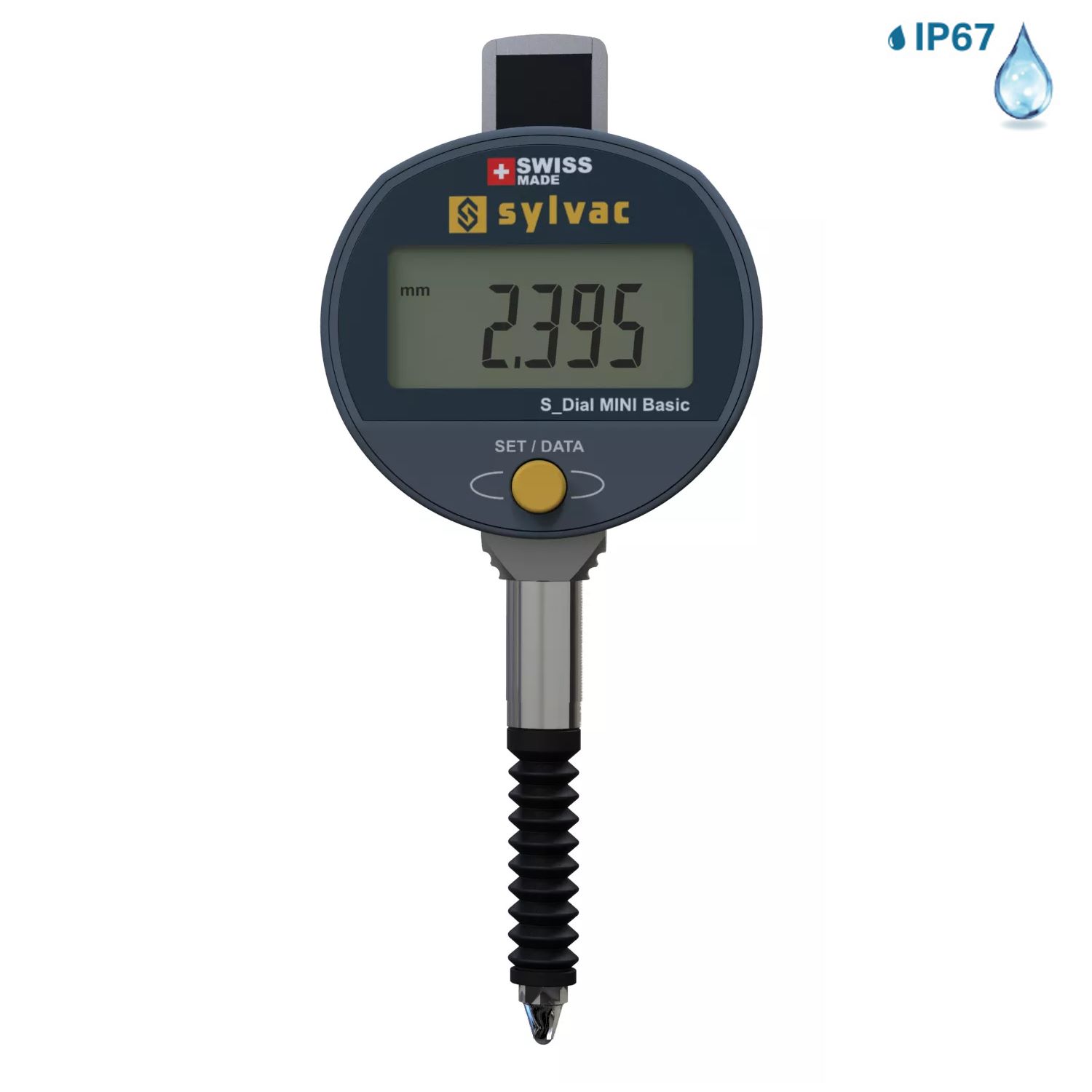 Digital Dial Indicator Sylvac S_Dial MINI Smart P Basic 0 - 12,5 mm SY2111-1058