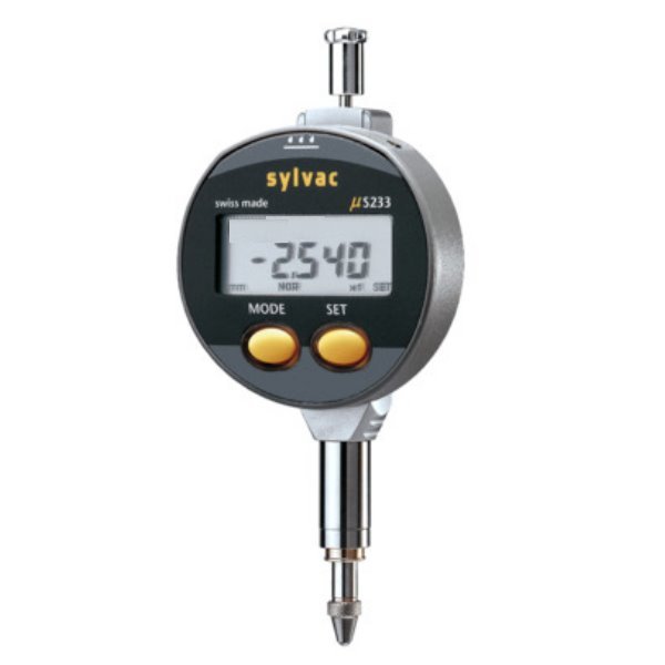 Digital Sylvac dial gauges with graduation 0,01 mm