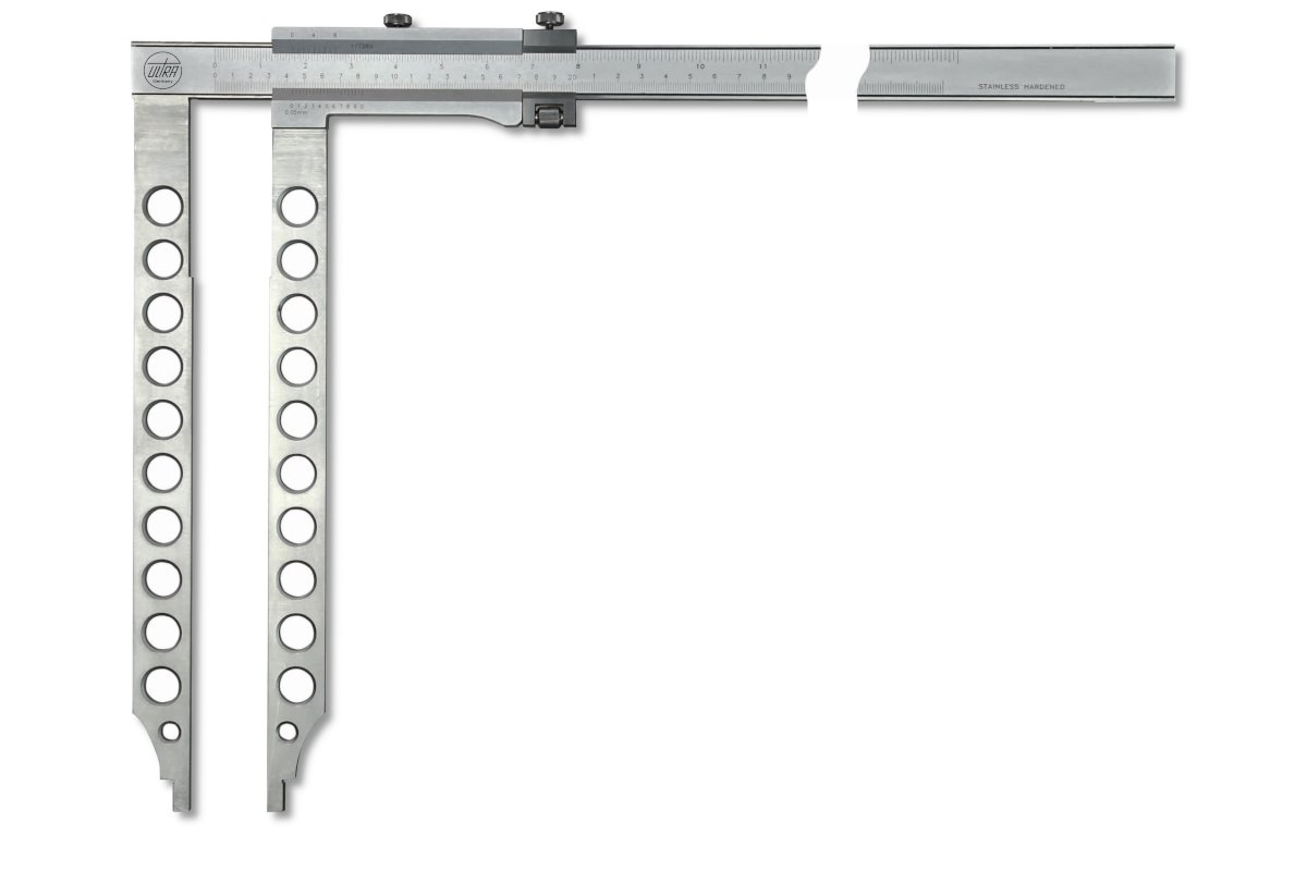 Large vernier caliper without points, long jaws 800mm x 400mm U1895191
