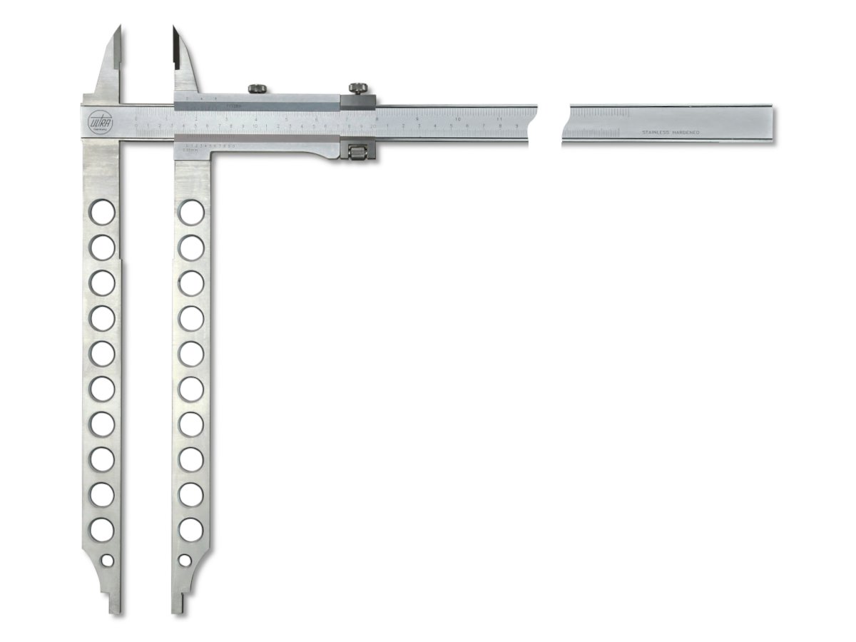 Large vernier caliper with points, long jaws 800mm x 400mm U1896191