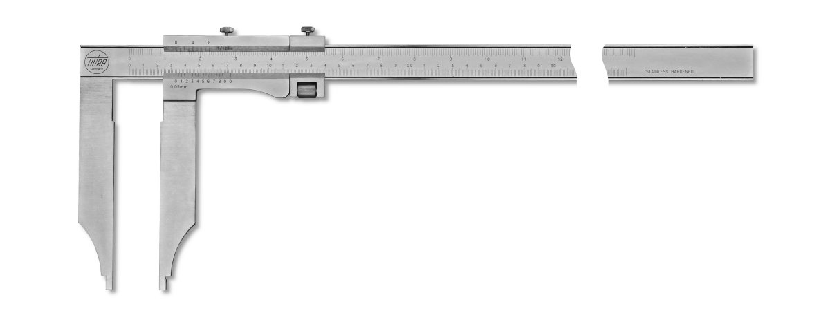 Large vernier caliper without points 400mm x 150mm U1895152