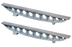 Straightedes in Grade 0 and Grade 1 according to DIN 876. In length from 500 mm - 3000 mm.