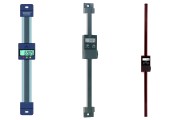 Digital mounting rules or length rules as vertical model. Length up to 1000 mm.