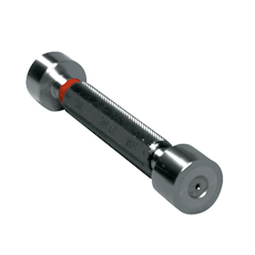 Limit plug gauges one sided of tungsten carbide GO side. NO-GO side made of hardened tool steel. According to DIN 2245., ISO Tolerance A-ZC, quality 6-13.,  More dimensions and other tolerance on request.